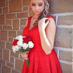 Red Homecoming Dress